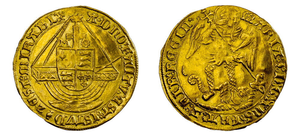 Gold angel coin RMM4666